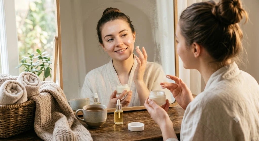 6 bí quyết giúp làn da mịn màng mùa hanh khô - Hình 1