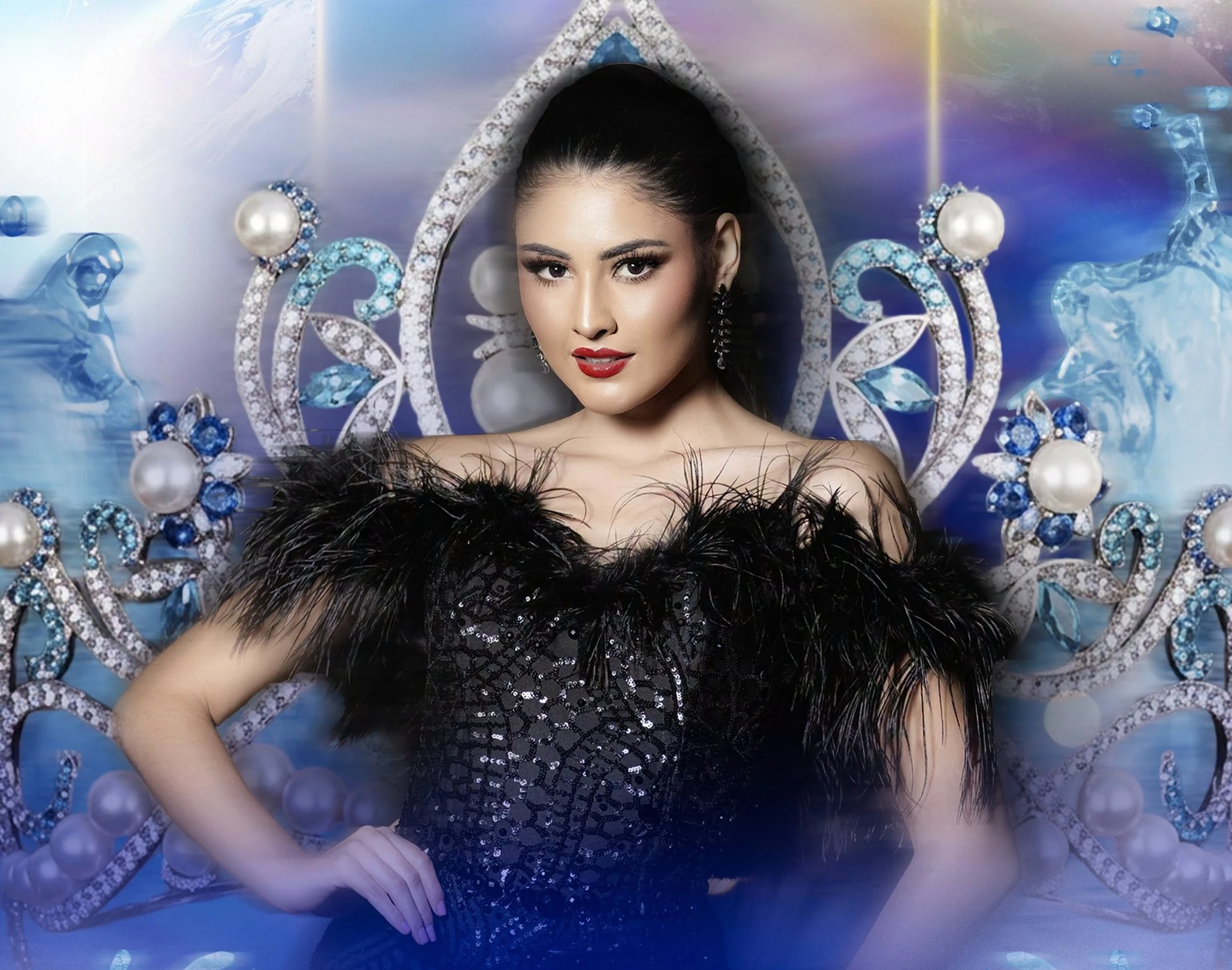 Trịnh Mỹ Anh bị tước danh hiệu Miss Earth Water ngay sau khi đoạt á hậu Miss Universe Vietnam tối qua - Hình 2