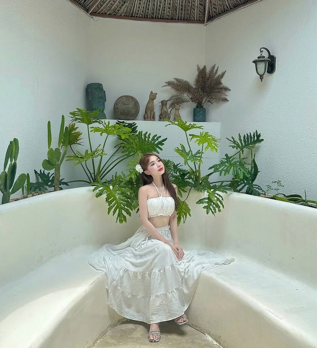 Điệu đà xuống phố cùng những chiếc kẹp tóc hoa - Hình 6