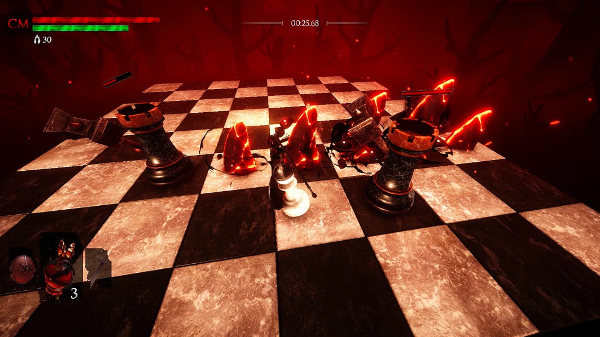 Steam sắp có một tựa game Soulslike siêu dị, biến bàn cờ thành chiến trường, phong cách chơi độc đáo - Hình 2