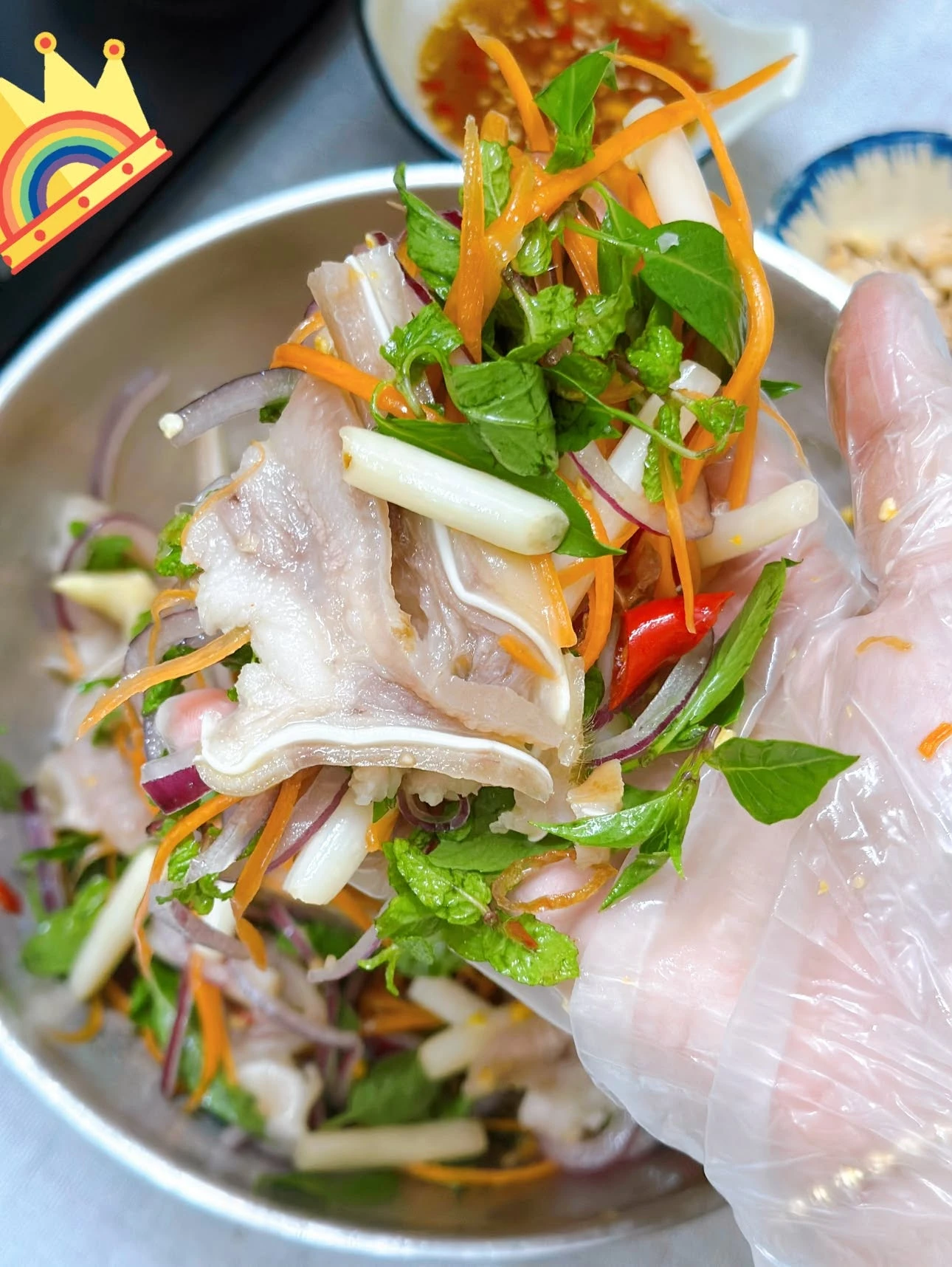 Loại rau thanh mát, giàu chất xơ, vitamin C và khoáng chất, tốt tim mạch và làn da, đem làm món gỏi cực hấp dẫn - Hình 5