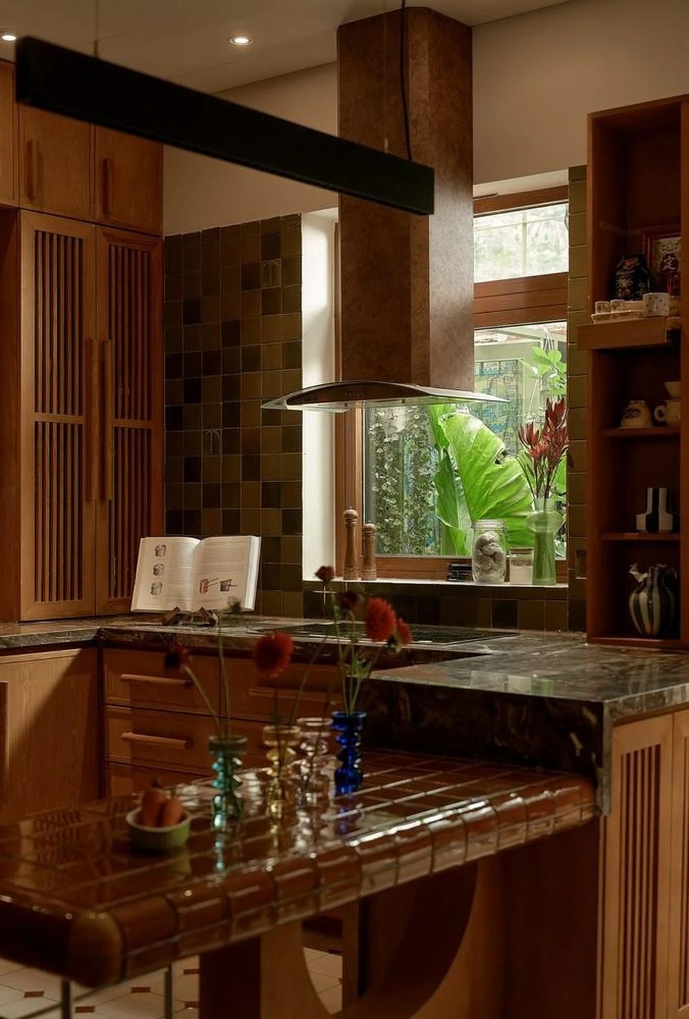 Nhà phân tầng tối ưu thời gian, không gian sử dụng của gia chủ - Hình 8