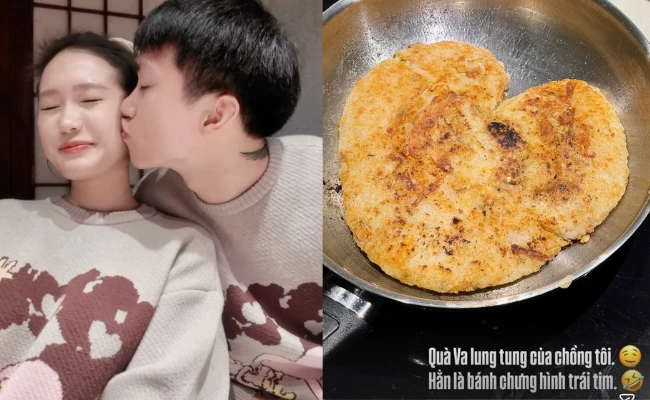 Ở biệt thự chục tỷ nhưng quà Valentine Văn Hậu tặng Doãn Hải My lại đơn giản vô cùng, nhà nào cũng có dịp Tết - Hình 1