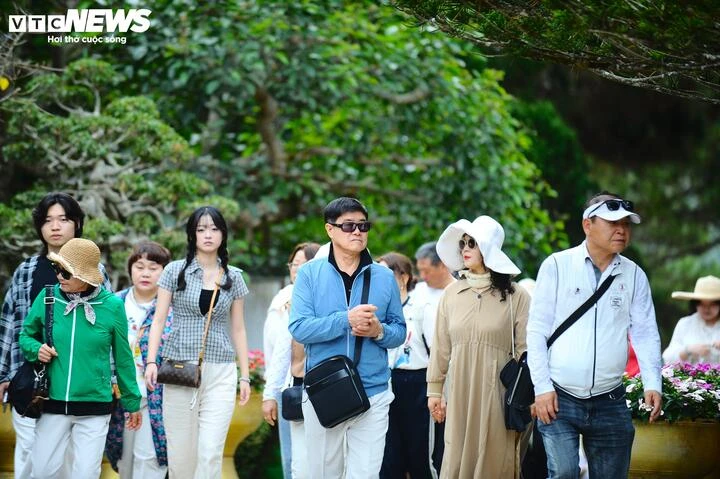 Vẻ đẹp tựa tranh vẽ của Thiền viện Trúc Lâm bên hồ Tuyền Lâm thơ mộng - Hình 13