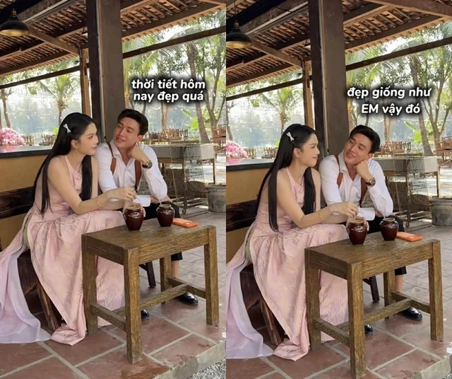 Quốc Trường có hành động bất ngờ với Ngọc Trinh, tuyên bố đúng 1 câu cực tình - Hình 1