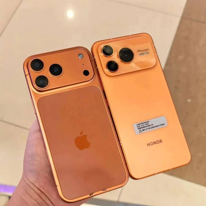 Điện thoại giống hệt iPhone 17 Pro Max khiến hãng Trung Quốc gặp khó - Hình 1
