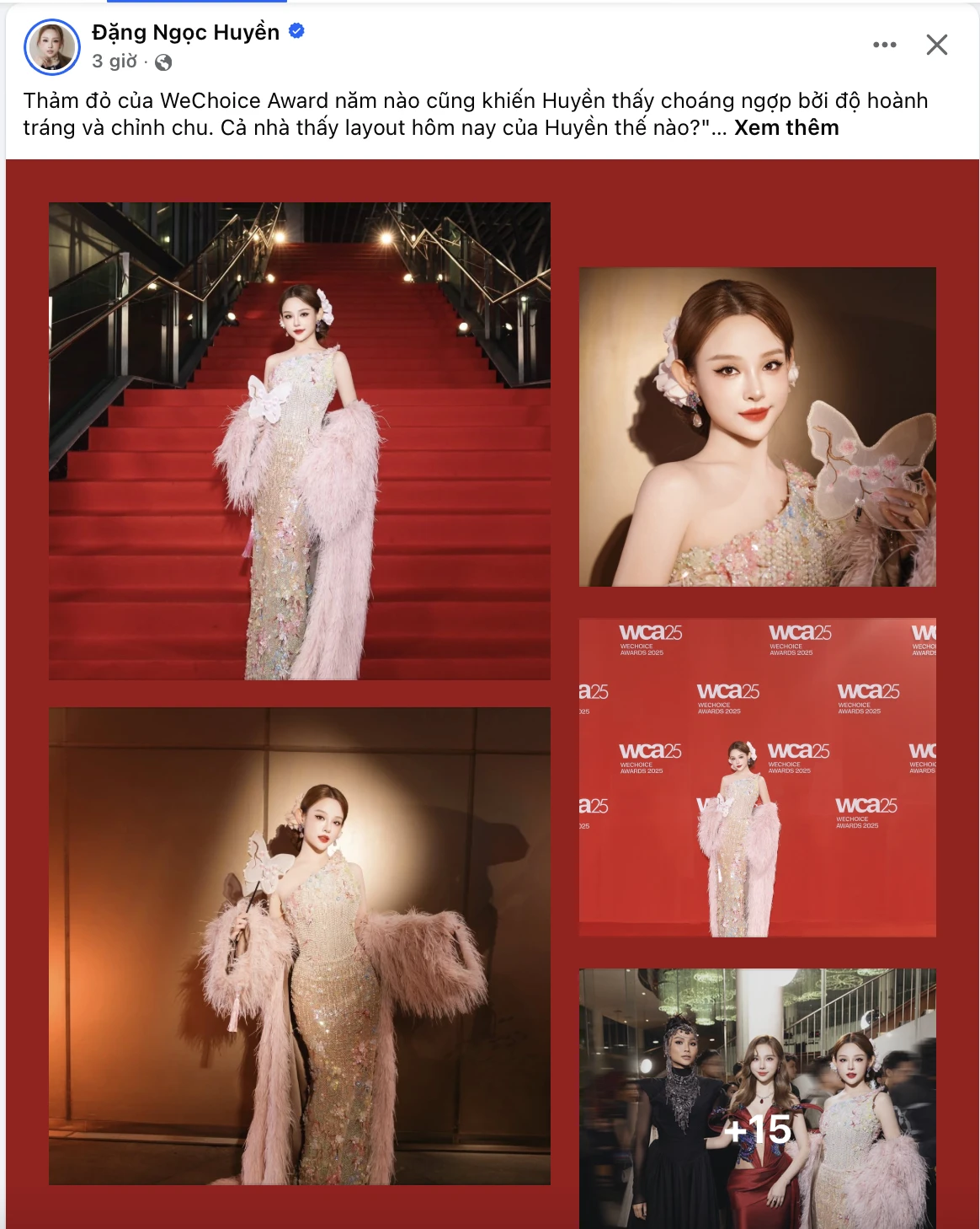 MXH ngập chia sẻ dàn sao Việt sau gala WeChoice Awards: Cảm xúc, ý nghĩa, vỡ oà và hơn thế nữa! - Hình 24