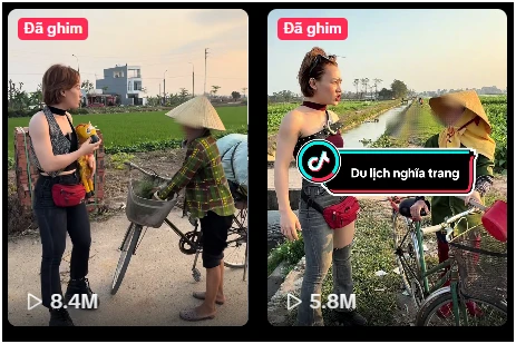 Đóng giả khách Hàn đòi bà cô dẫn đi khám phá nghĩa trang, diễn biến sau đó hút 10 triệu lượt xem - Hình 1
