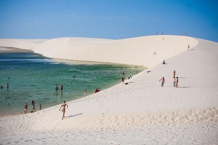 Kỳ quan thiên nhiên nhìn như tấm ga trải giường khổng lồ của Brazil - Hình 4