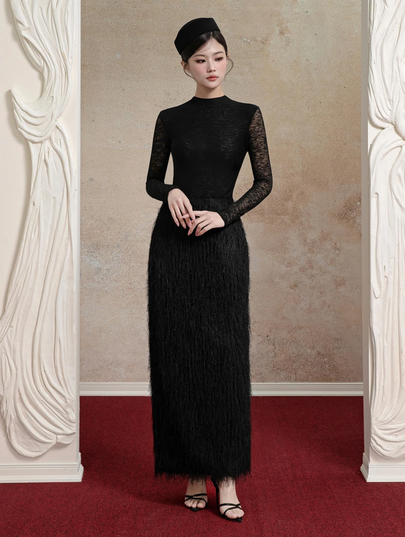 Diện mạo mùa xuân tươi sáng từ chân váy dáng dài - Hình 10