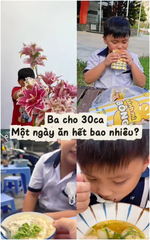 Bé trai lớp 1 ở TP.HCM gây sốt với series tiêu 20K mẹ cho, có sổ ghi chép chi tiêu theo ngày - Hình 2