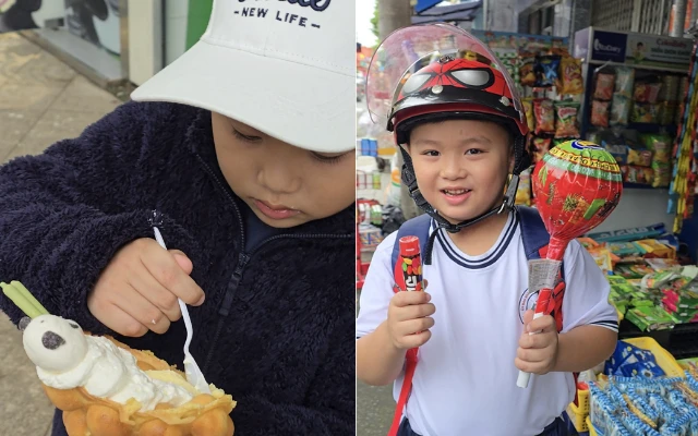 Bé trai lớp 1 ở TP.HCM gây sốt với series tiêu 20K mẹ cho, có sổ ghi chép chi tiêu theo ngày - Hình 6