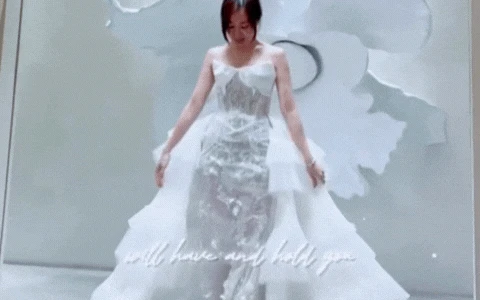 Lộ clip nữ ca sĩ Việt thử váy cưới, chuẩn bị kết hôn với chồng Việt kiều - Hình 1