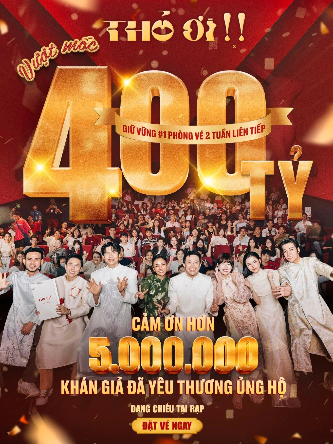 Phim tết của Trấn Thành đạt 400 tỉ đồng, ai đủ sức cản đường? - Hình 1