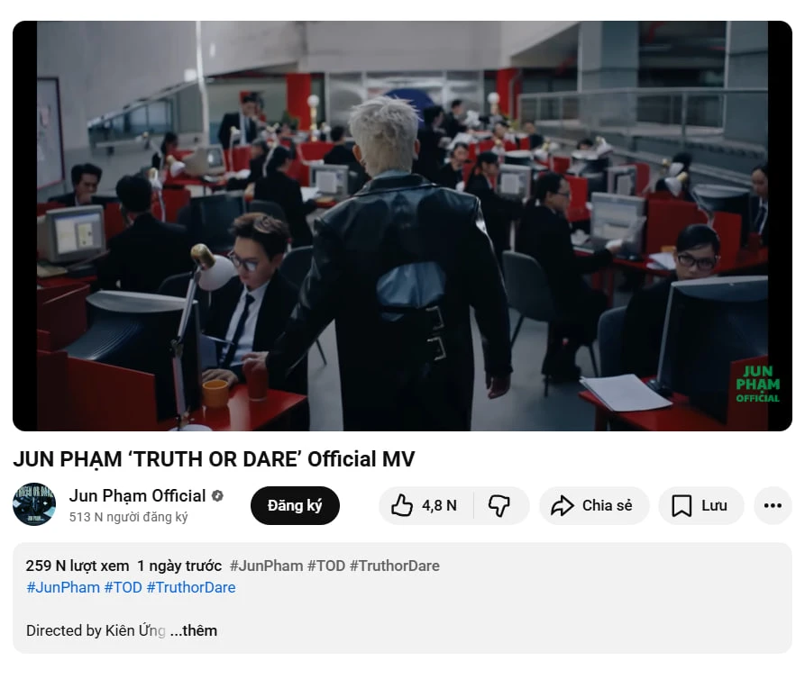 MV phản cảm của Jun Phạm không giới hạn độ tuổi, ekip chỉ khuyên người dùng dưới 18 tuổi hủy theo dõi các tài khoản cá nhân - Hình 4