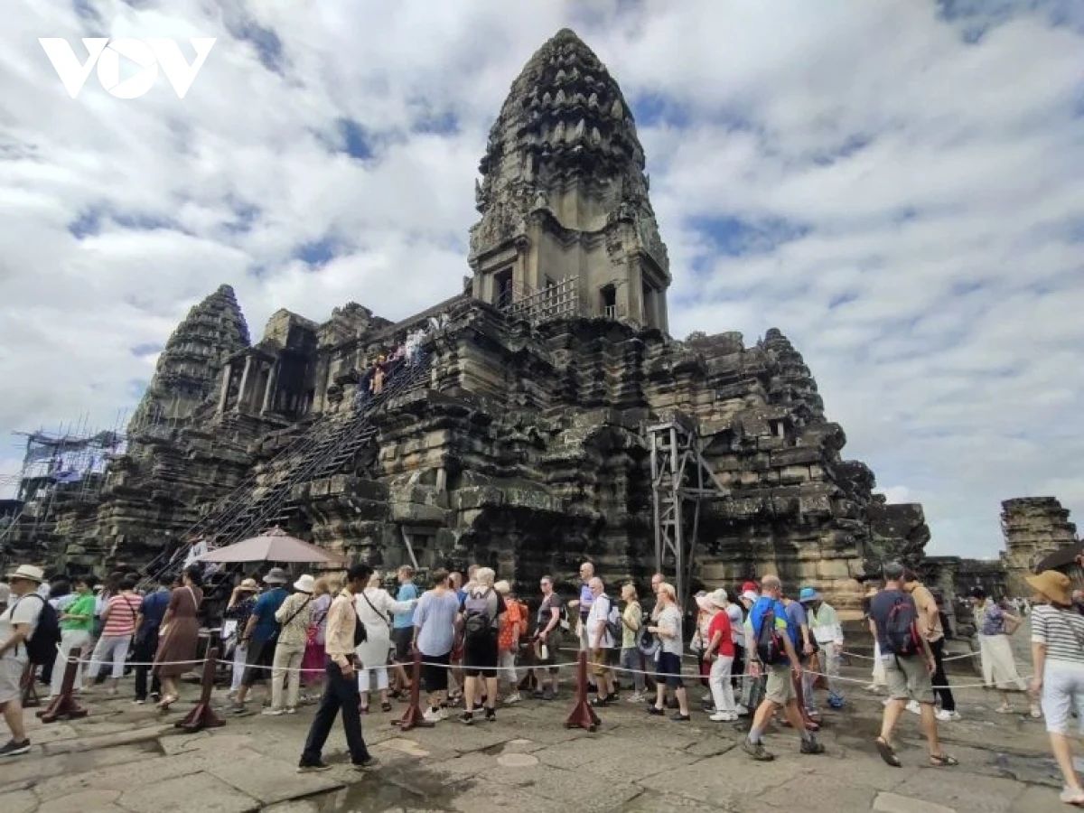 Lượng du khách đến quần thể Angkor sụt giảm mạnh trong 2 tháng đầu năm 2026 - Hình 1