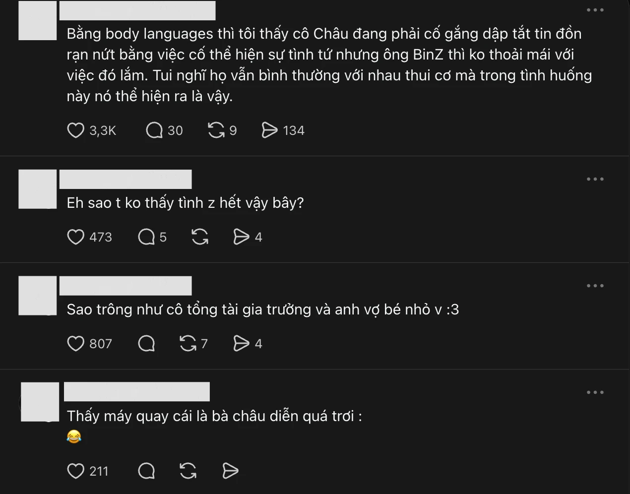 Binz và Châu Bùi lại gặp biến - Hình 3