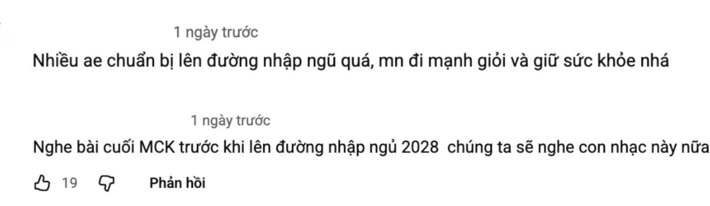 Hội tân binh nhập ngũ cùng nghe bản nhạc Việt hot nhất hiện nay, đồng loạt để lại lời nhắn dưới MV khiến MXH phát sốt - Hình 2