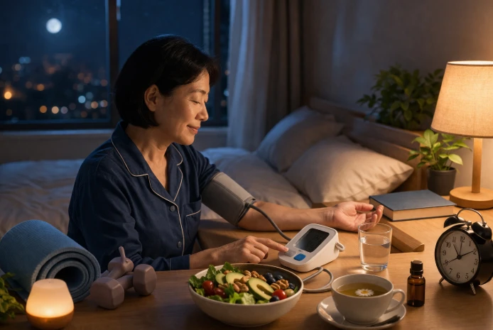 6 thói quen buổi tối có thể giúp duy trì huyết áp khỏe mạnh - Hình 1