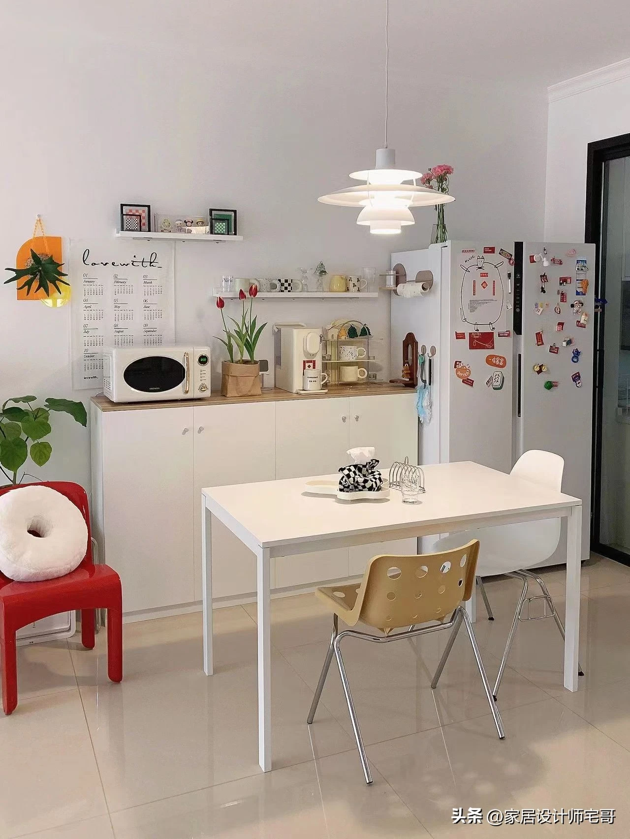 Căn hộ 69m được cải tạo với chi phí hơn 500 triệu: Nhỏ nhưng tinh tế đến mức ai xem cũng muốn học theo - Hình 4