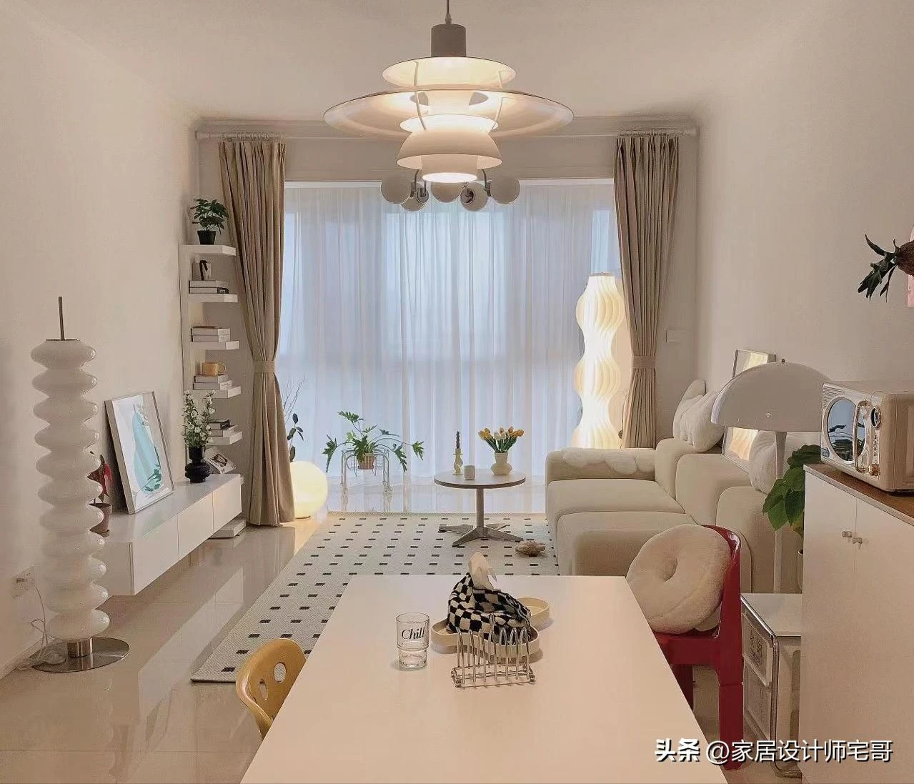 Căn hộ 69m được cải tạo với chi phí hơn 500 triệu: Nhỏ nhưng tinh tế đến mức ai xem cũng muốn học theo - Hình 2