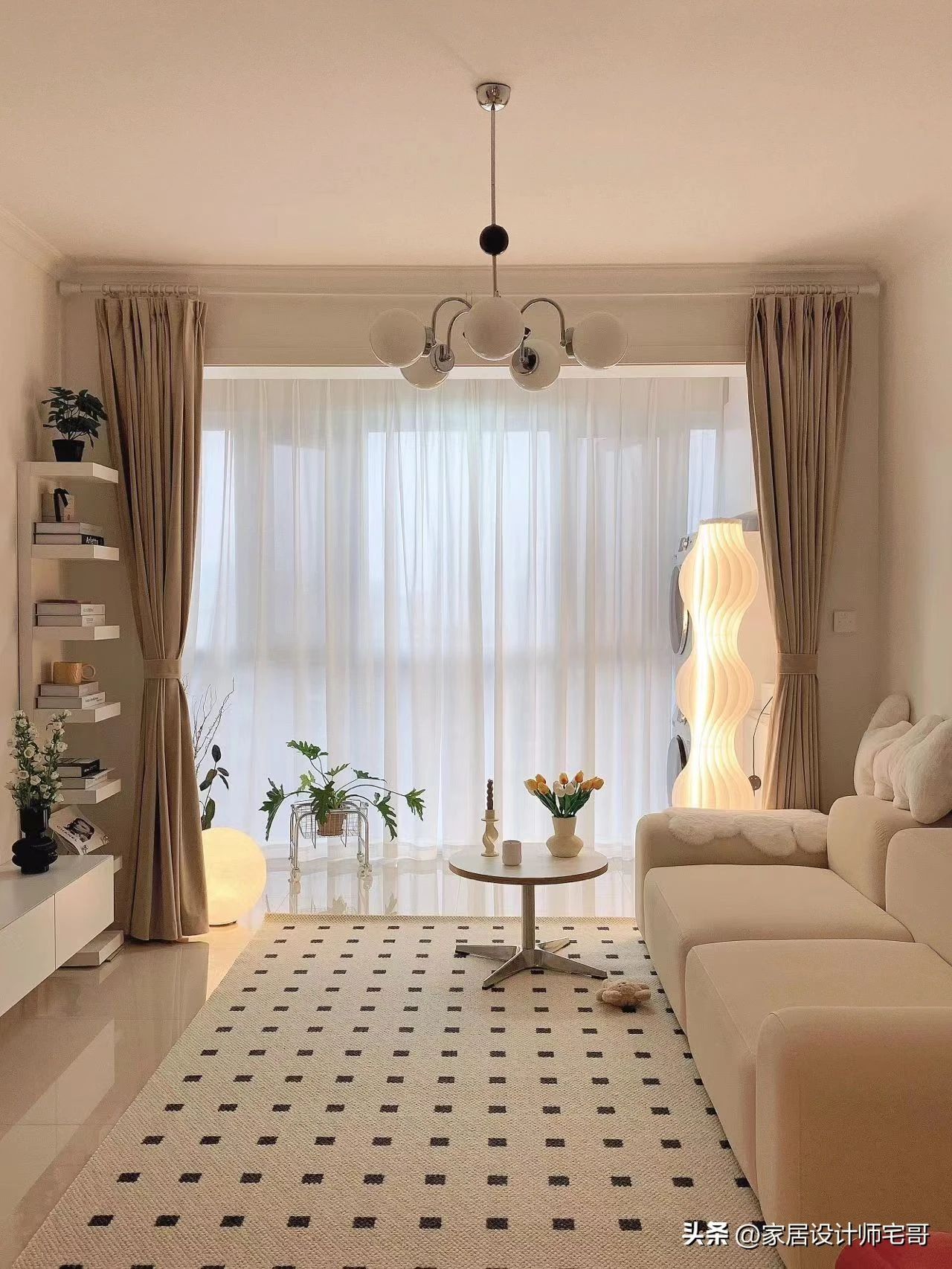 Căn hộ 69m được cải tạo với chi phí hơn 500 triệu: Nhỏ nhưng tinh tế đến mức ai xem cũng muốn học theo - Hình 7