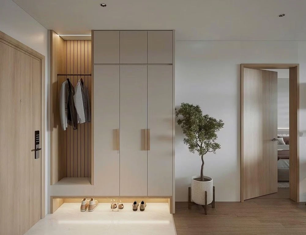 Thiết kế căn hộ theo phong cách hiện đại, tối giản - Hình 11