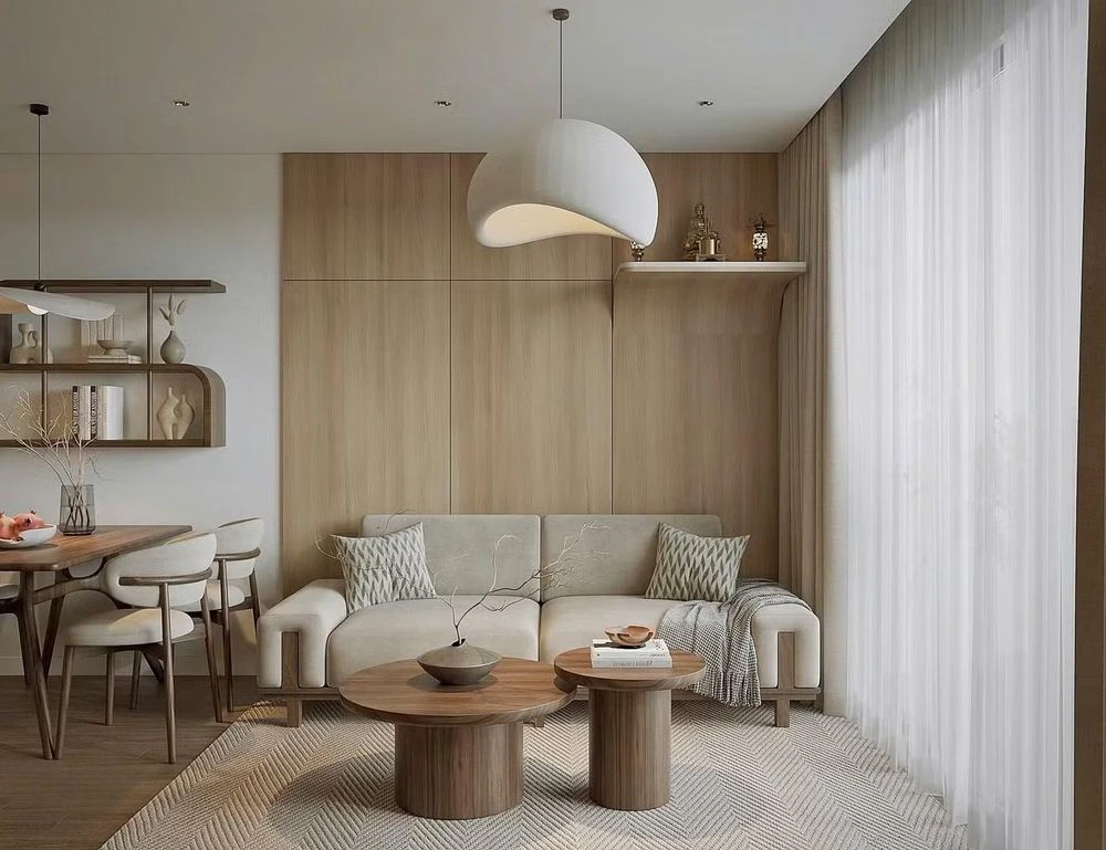 Thiết kế căn hộ theo phong cách hiện đại, tối giản - Hình 2