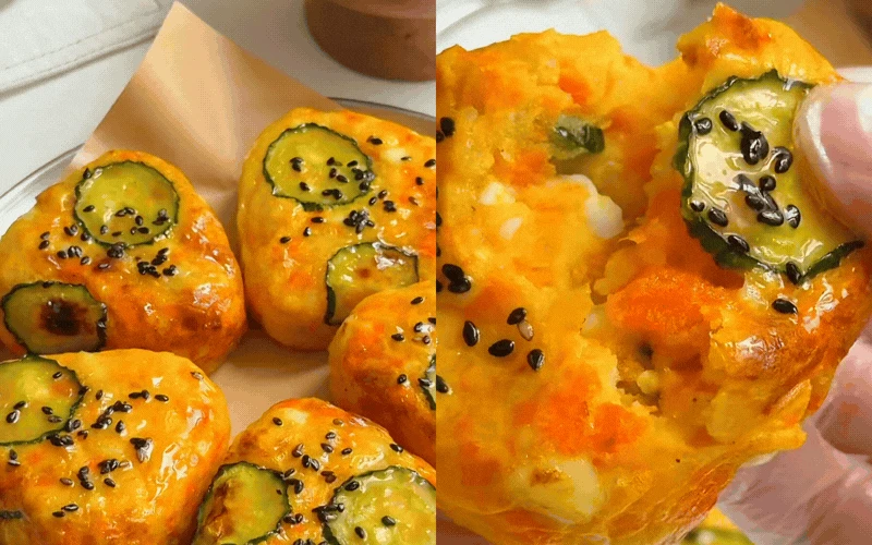 Bánh khoai tây rau củ nướng nồi chiên không dầu: Bữa sáng healthy, ít calo mà no lâu! - Hình 9