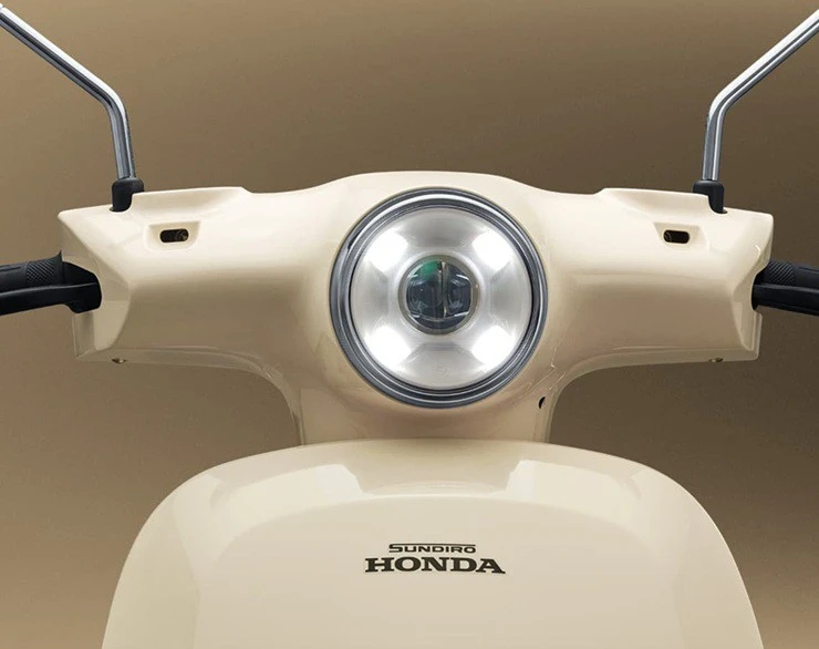Honda DM7 - xe máy điện phong cách retro, tích hợp GPS hiện đại - Hình 2