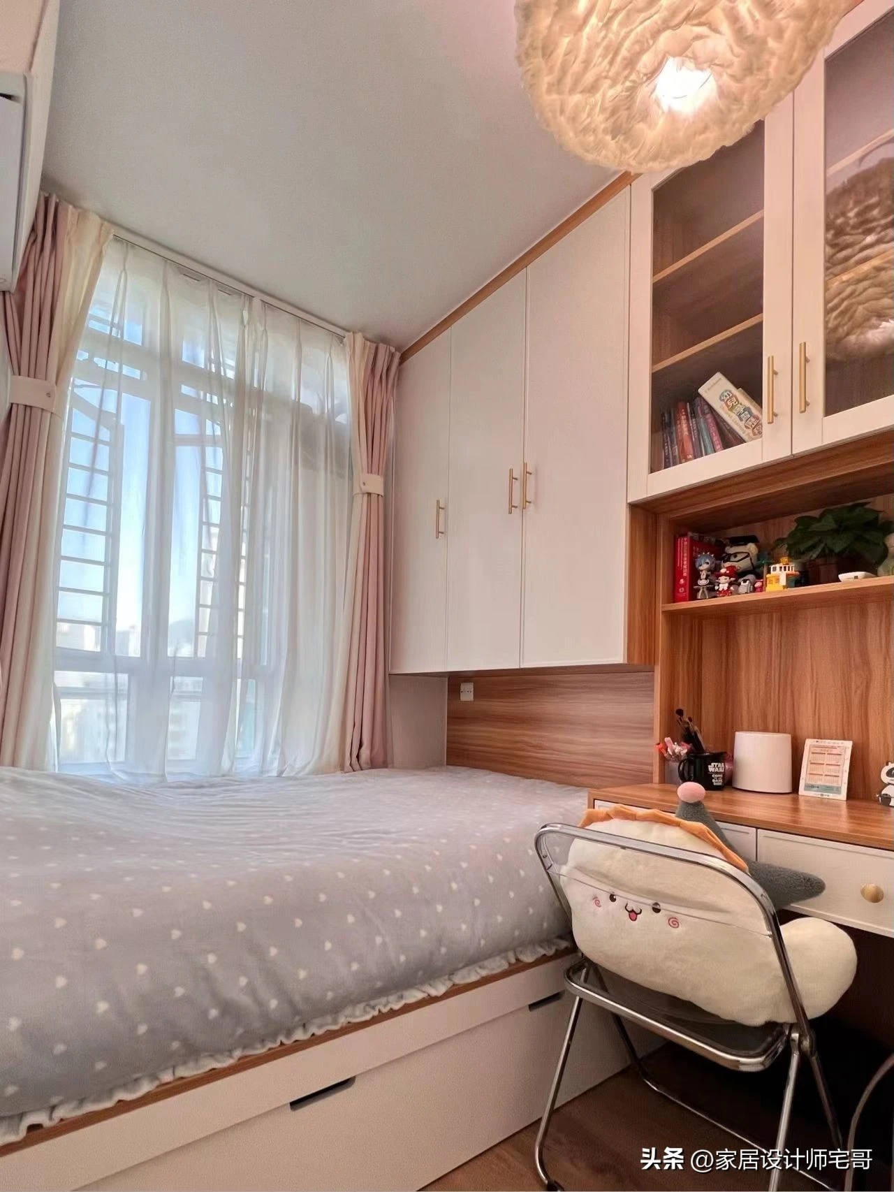 Căn hộ 35m có 3 phòng ngủ cho gia đình 4 người: Nhỏ nhưng đủ đầy, khiến nhiều người phải suy nghĩ lại về khái niệm nhà rộng mới thoải mái - Hình 9