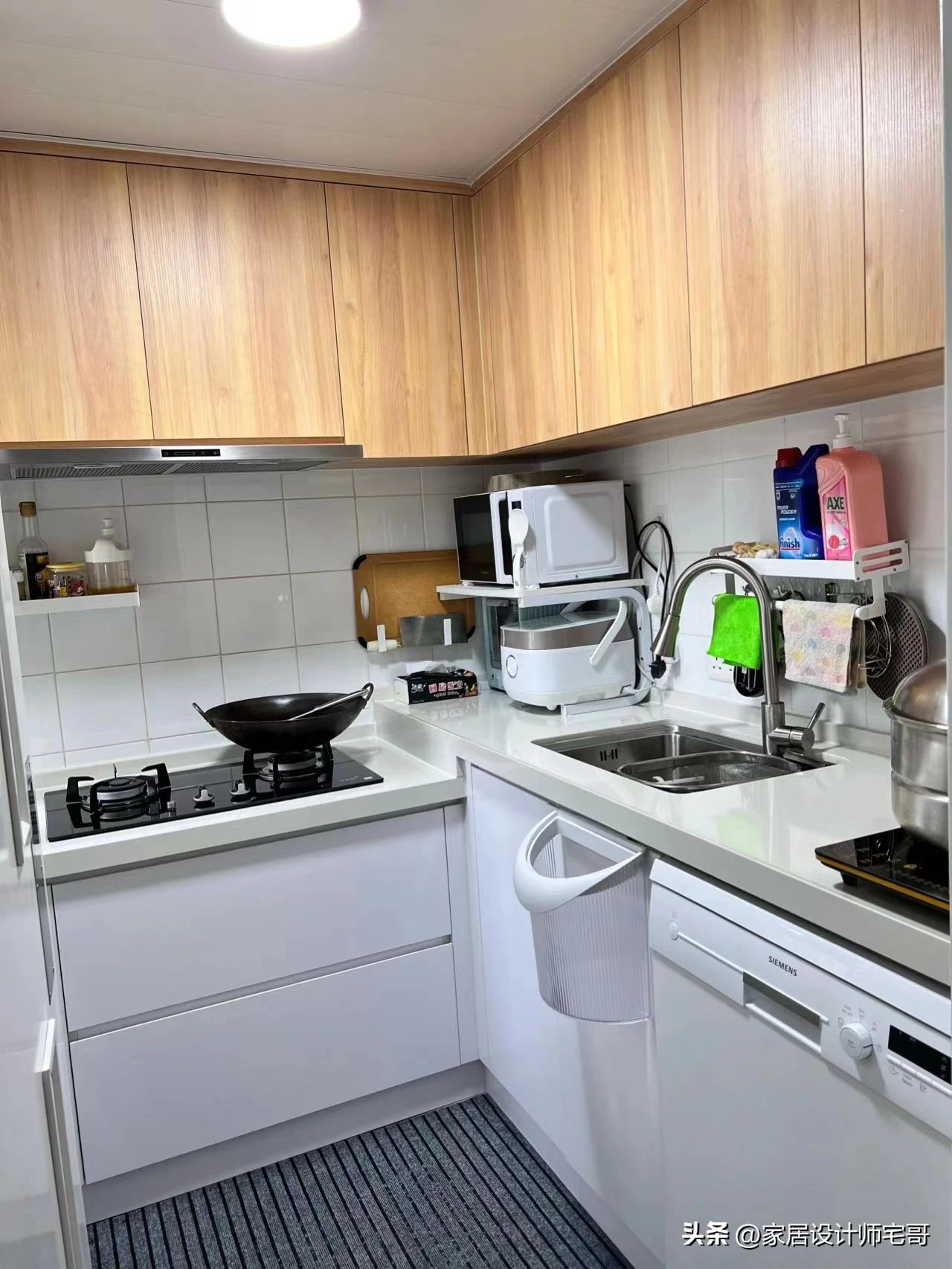 Căn hộ 35m có 3 phòng ngủ cho gia đình 4 người: Nhỏ nhưng đủ đầy, khiến nhiều người phải suy nghĩ lại về khái niệm nhà rộng mới thoải mái - Hình 7