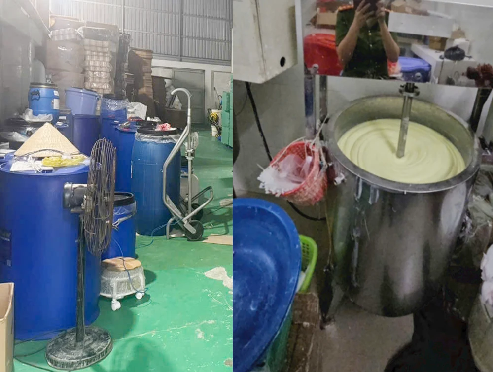 Sự thật sau công xưởng kem trộn gắn mác hàng ngoại vừa bị công an triệt phá - Hình 3