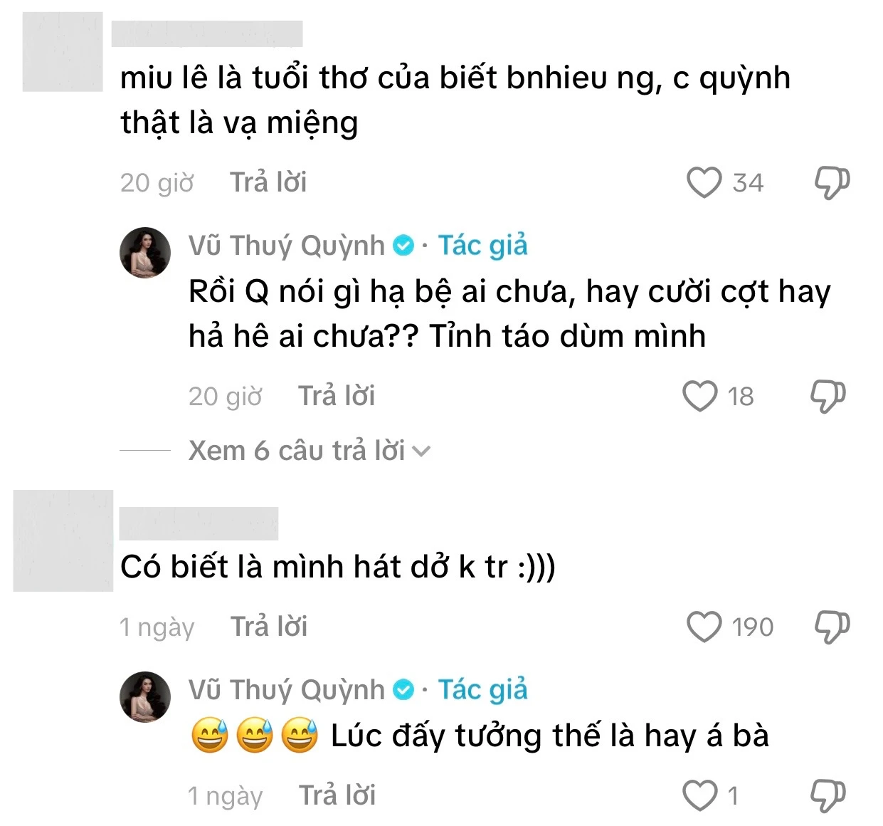Vũ Thuý Quỳnh lên tiếng sau buổi livestream tranh cãi liên quan Miu Lê, đáp trả luôn thắc mắc về Đức Phạm - Hình 1
