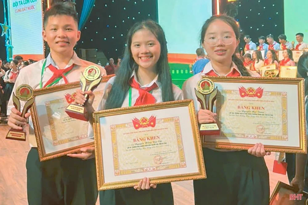 Hà Tĩnh có 5 cá nhân đạt Giải thưởng Cánh én hồng và Kim Đồng - Hình 2