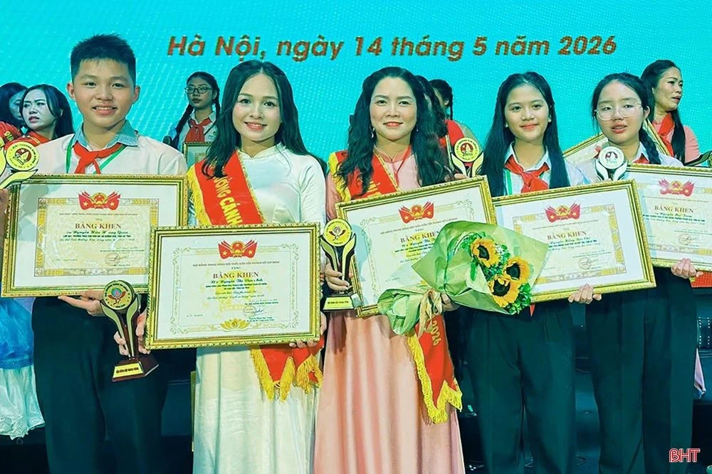 Hà Tĩnh có 5 cá nhân đạt Giải thưởng Cánh én hồng và Kim Đồng - Hình 1