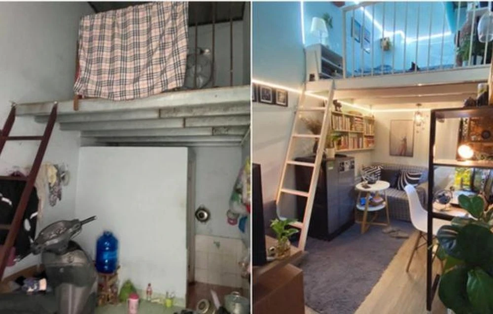 Decor phòng trọ, cải tạo nhà cũ giá rẻ, nội thất thông minh tiết kiệm diện tích - Hình 5