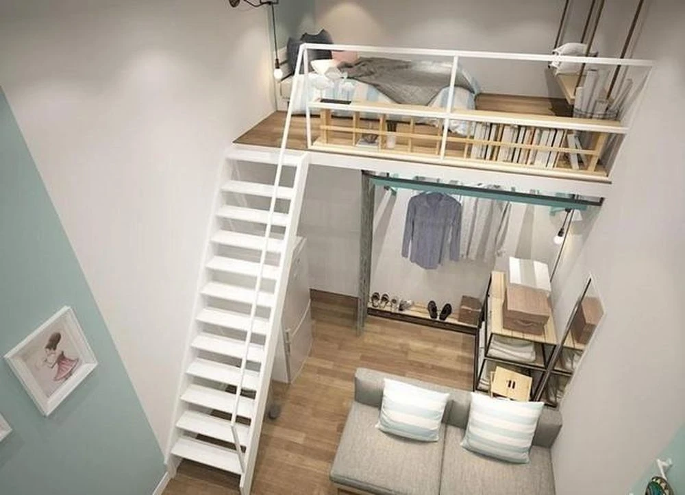 Decor phòng trọ, cải tạo nhà cũ giá rẻ, nội thất thông minh tiết kiệm diện tích - Hình 4