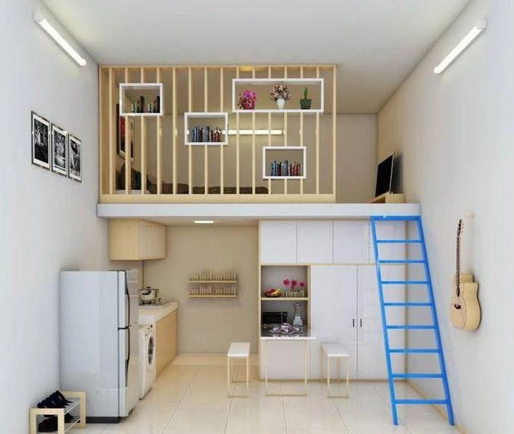 Decor phòng trọ, cải tạo nhà cũ giá rẻ, nội thất thông minh tiết kiệm diện tích - Hình 9