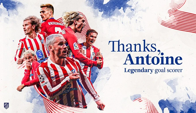 Hoàng tử Griezmann chia tay Atletico trong nước mắt nghẹn ngào - Hình 2