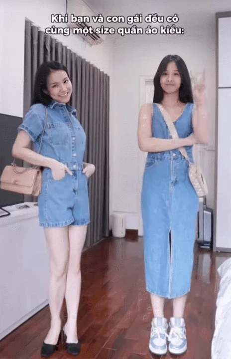 Ái nữ của Hoa hậu Nguyễn Thùy Lâm: 13 tuổi cao 1m75 vượt cả mẹ, gương mặt giống mẹ đến mức ngỡ hai chị em sinh đôi - Hình 6