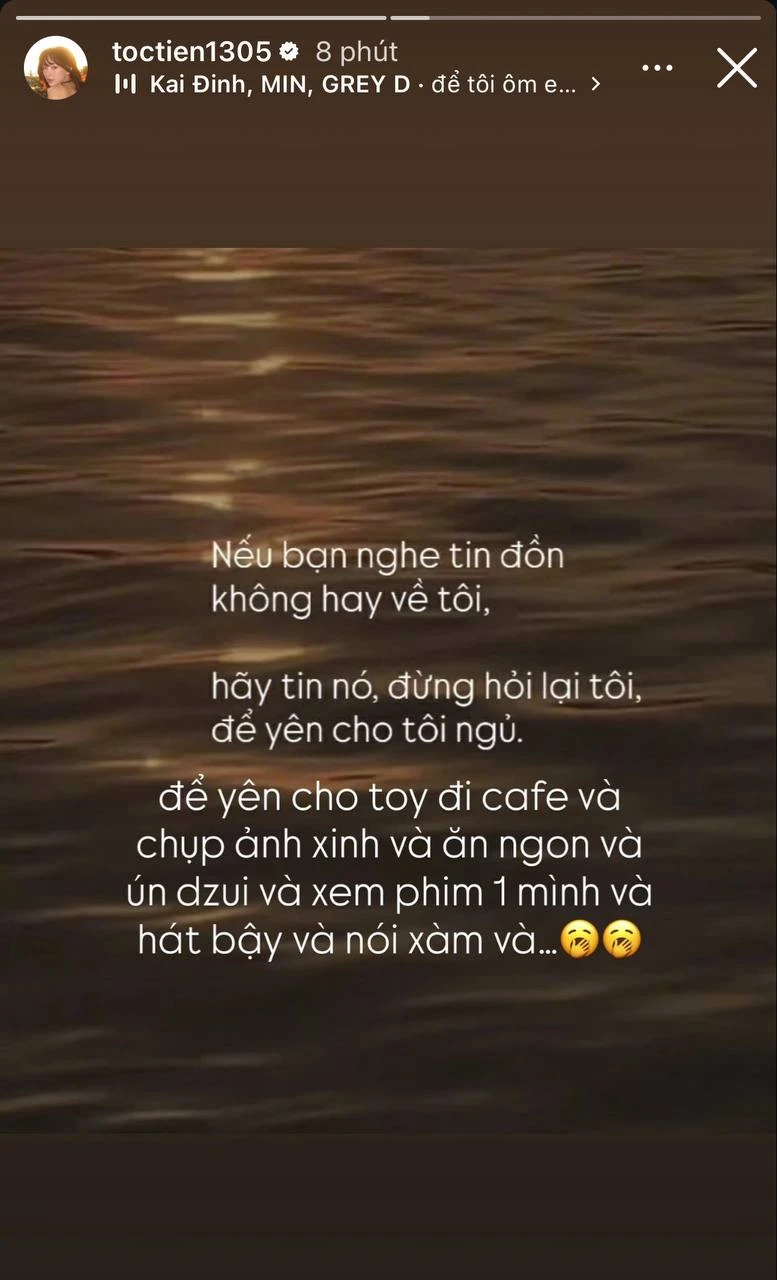 Netizen soi hint nghi Tóc Tiên bị cắm sừng, chính chủ lên tiếng: Xin đừng nhét chữ! - Hình 3