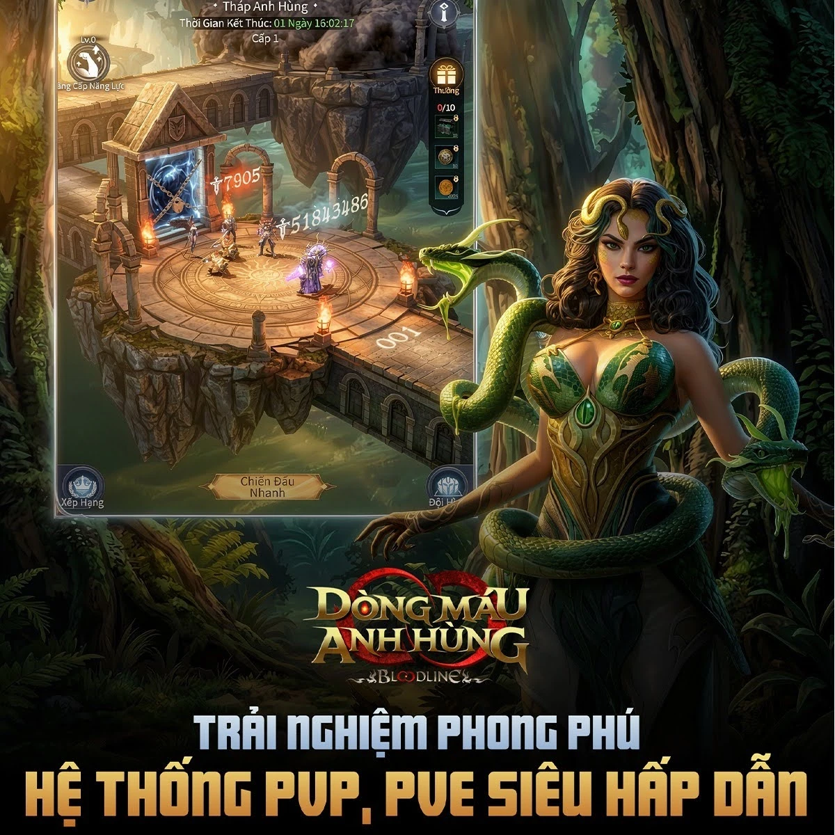 Game Bloodline: Dòng Máu Anh Hùng chính thức ra mắt với hàng tá sự kiện khủng được triển khai - Hình 2