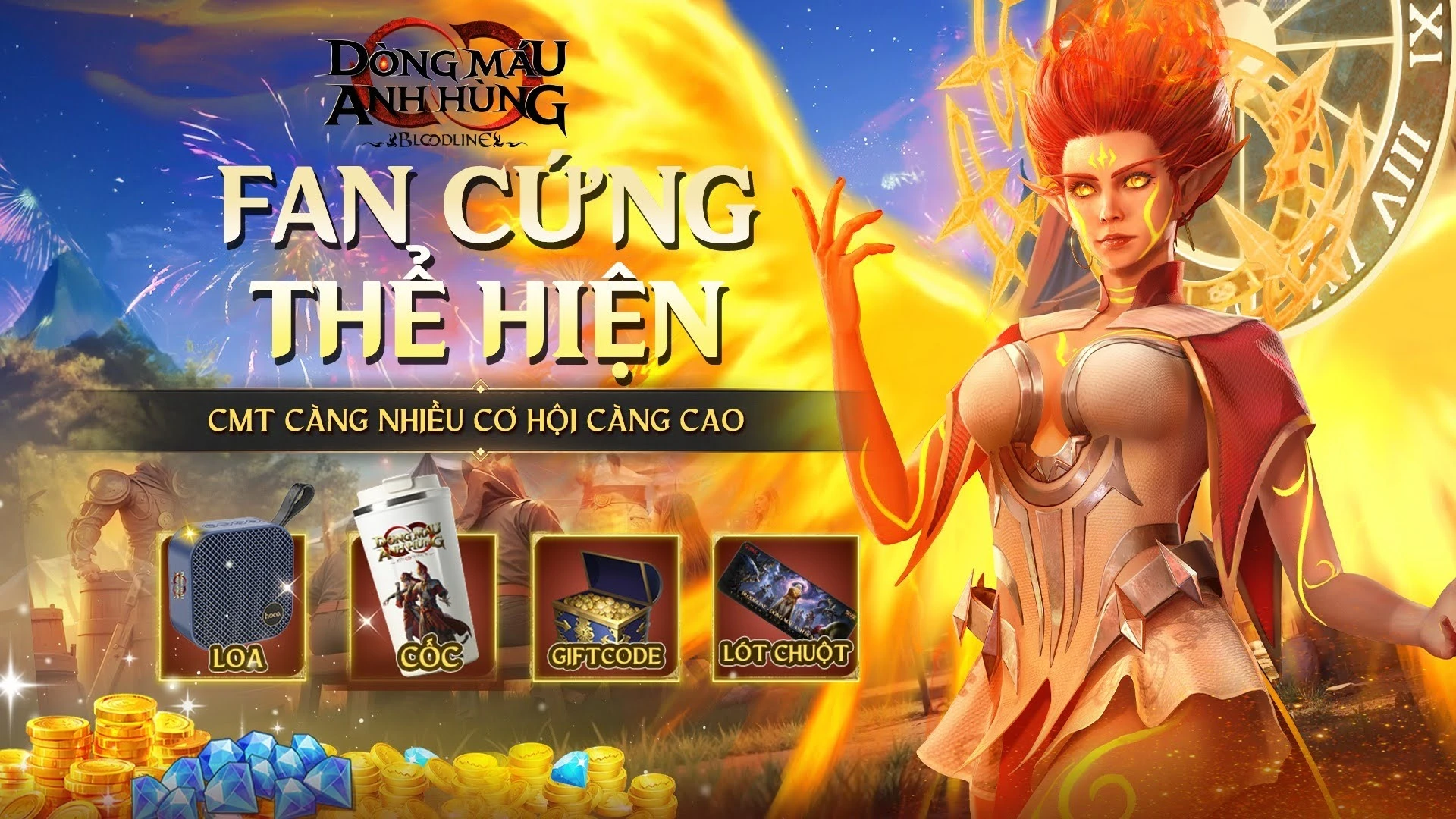 Game Bloodline: Dòng Máu Anh Hùng chính thức ra mắt với hàng tá sự kiện khủng được triển khai - Hình 4