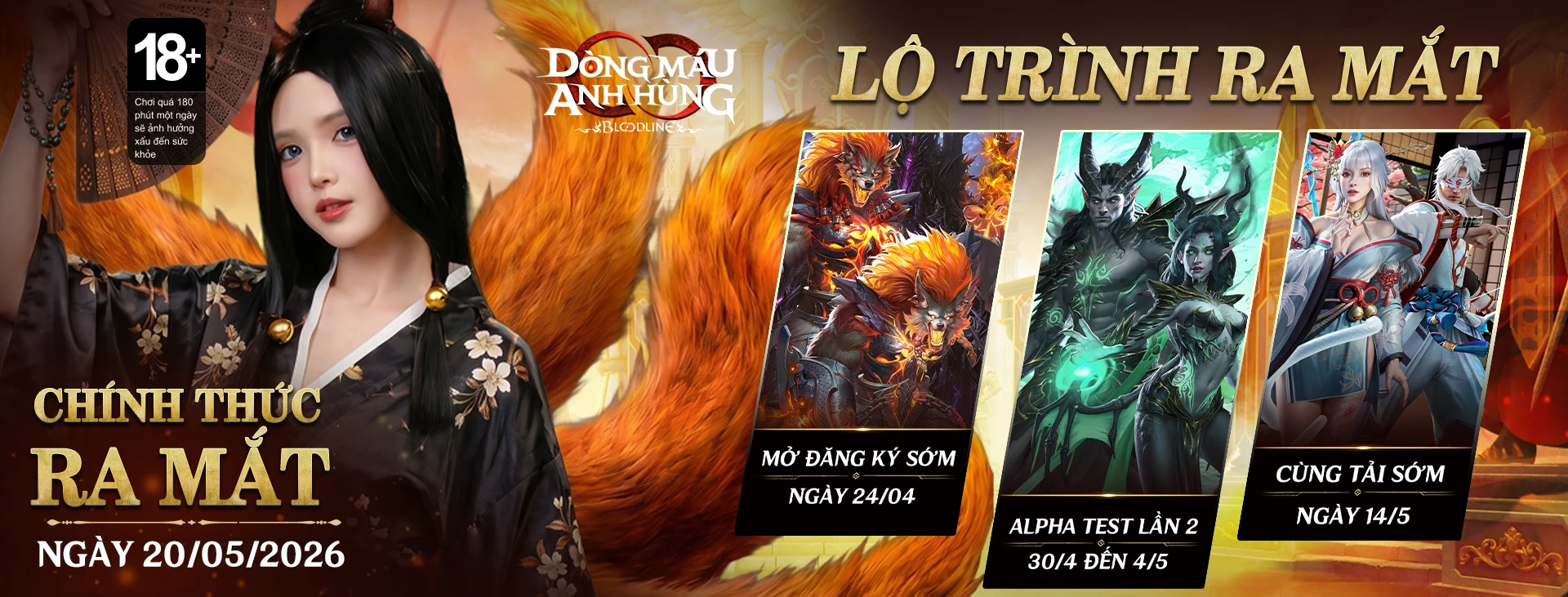 Game Bloodline: Dòng Máu Anh Hùng chính thức ra mắt với hàng tá sự kiện khủng được triển khai - Hình 1