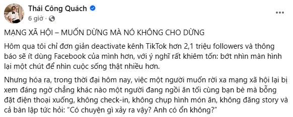 Động thái mới của NTK Quách Thái Công sau khi xoá sạch dấu vết trên MXH - Hình 3