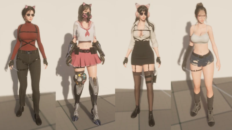 Hứa hẹn có hơn 200 bộ skin nữ gợi cảm, tựa game này vừa ra mắt đã gây sốt, rating rất tích cực trên Steam - Hình 1