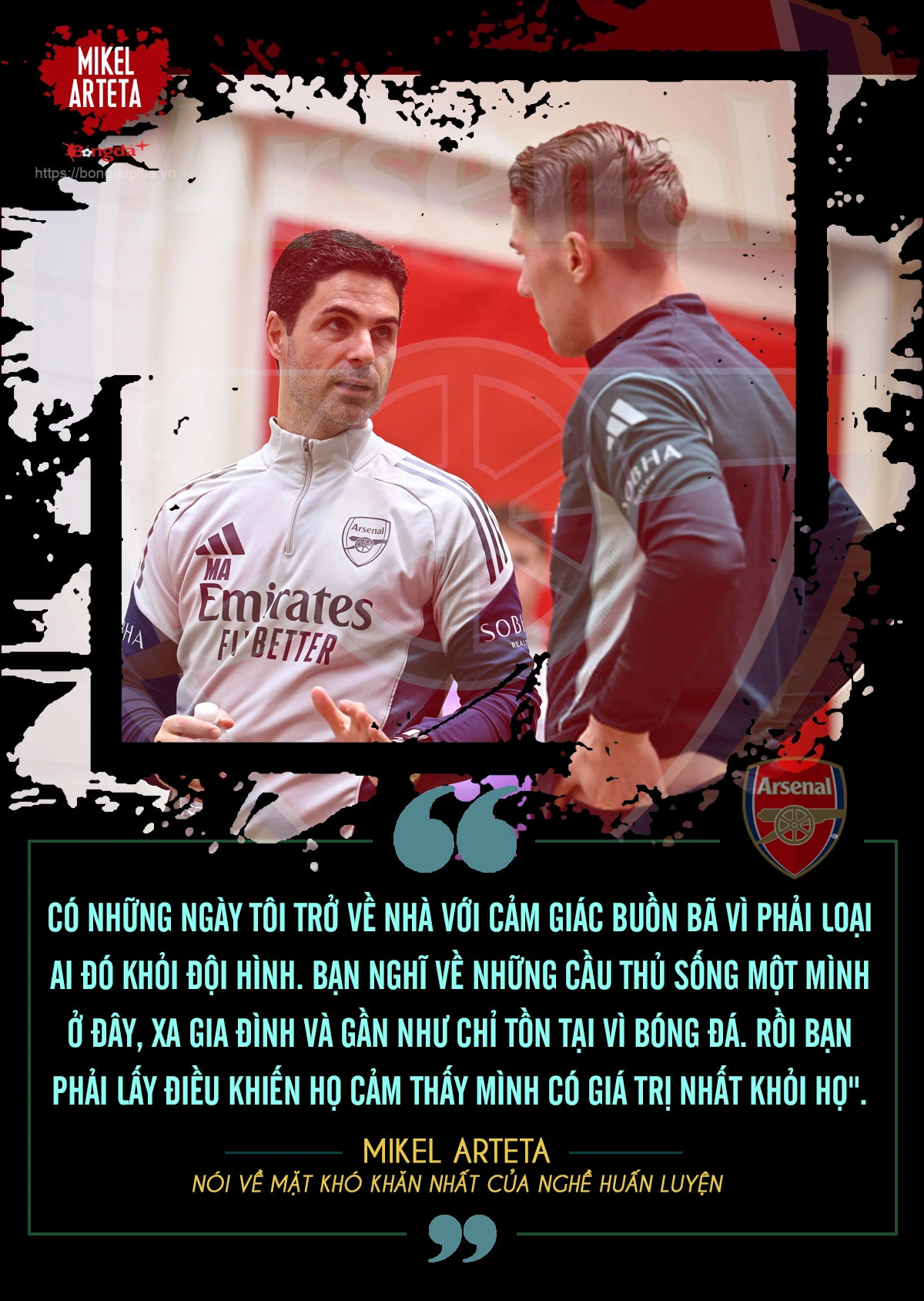 Mikel Arteta: Người xây dựng Arsenal từ những điều vô hình - Hình 15