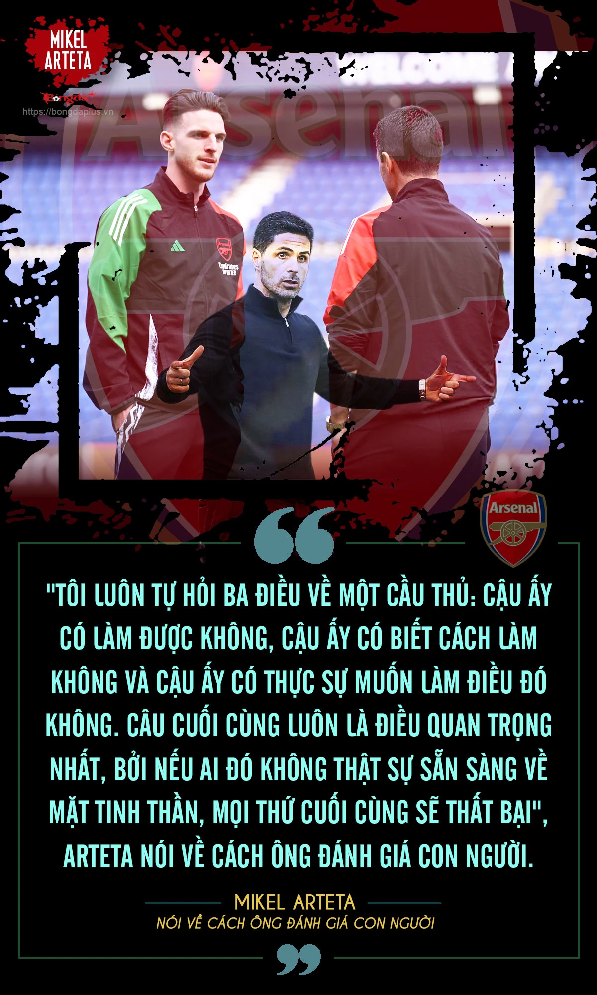 Mikel Arteta: Người xây dựng Arsenal từ những điều vô hình - Hình 24