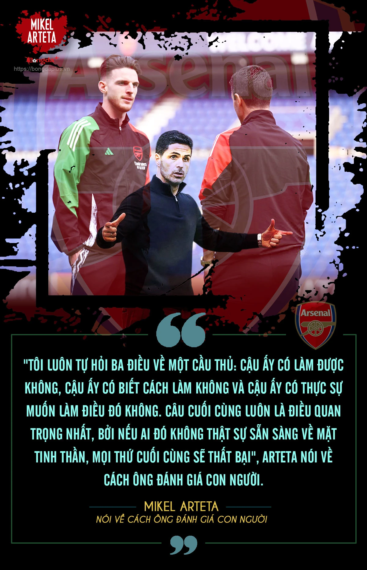Mikel Arteta: Người xây dựng Arsenal từ những điều vô hình - Hình 23